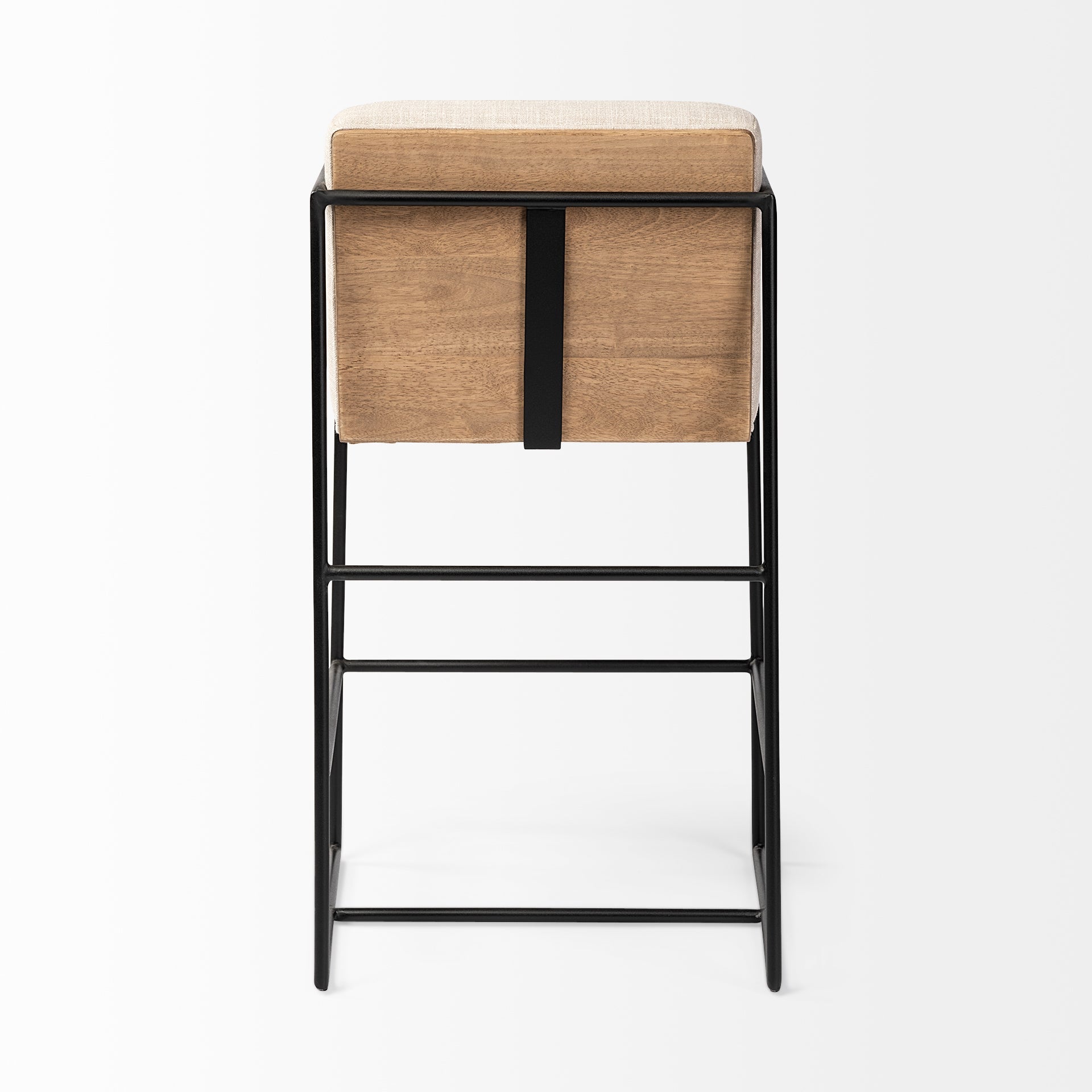 Mercana Stamford 18.7" x 22.6" x 36" Wood Stool