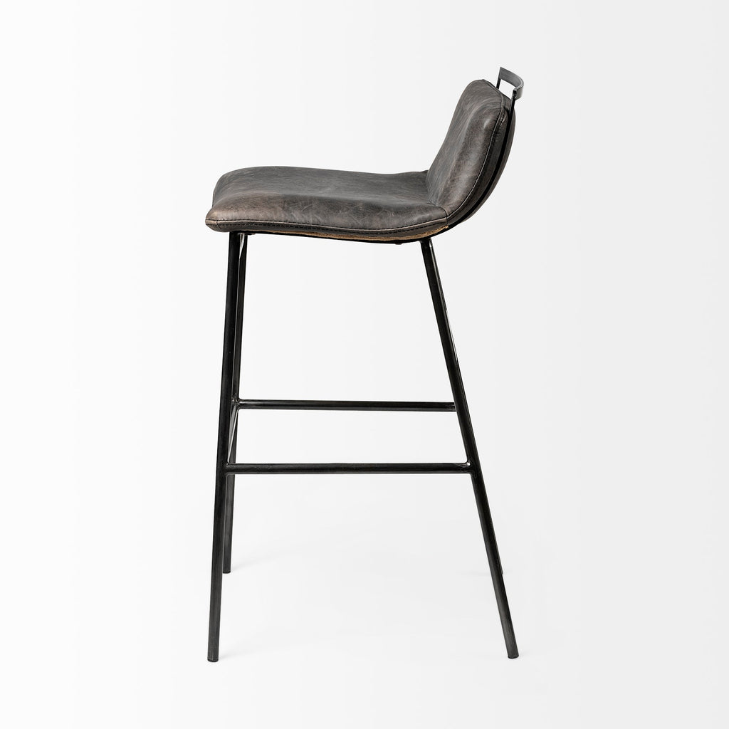 Mercana Kavalan 17.3" x 20.9" x 37.4" Metal Stool