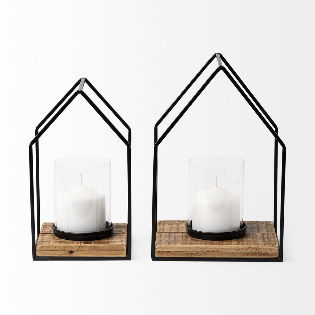 Mercana Leopold 8" x 5.9" x 11.8" Candle Holder