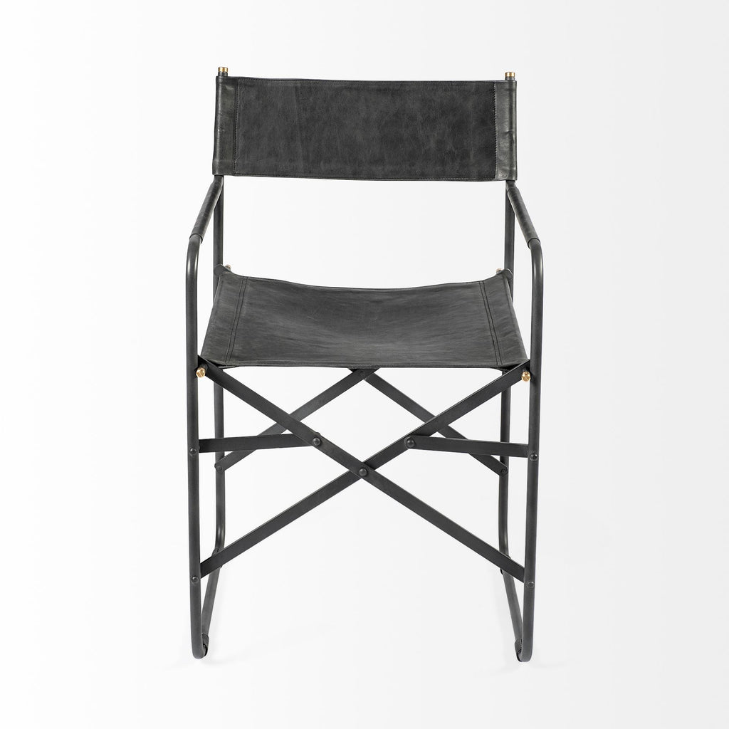 Mercana Direttore 19.3" x 20" x 31" Metal Dining Chair