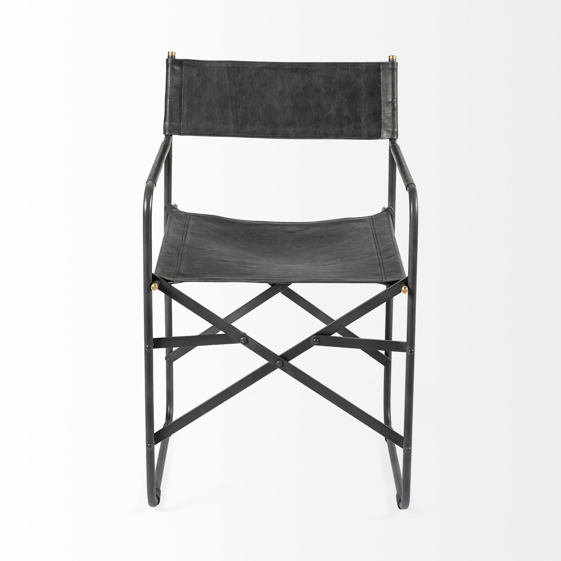 Mercana Direttore 19.3" x 20" x 31" Metal Dining Chair