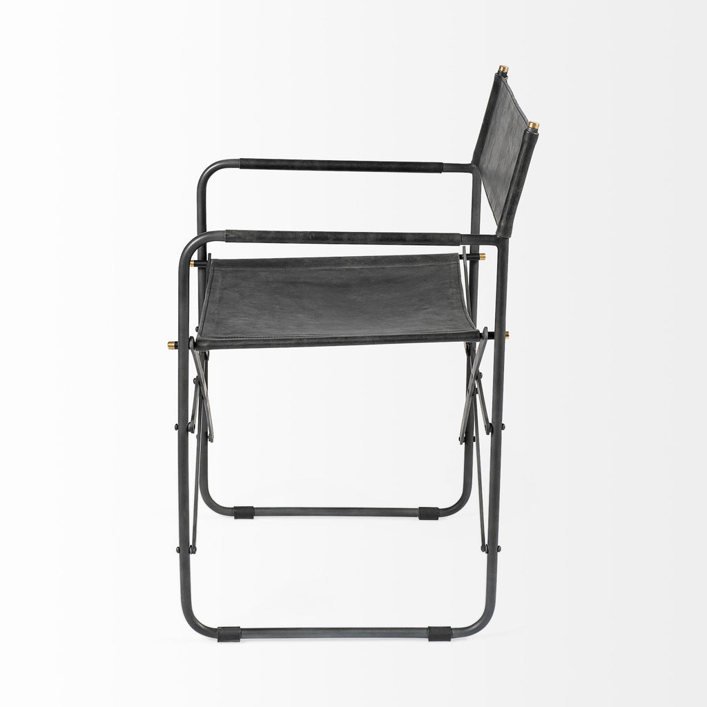 Mercana Direttore 19.3" x 20" x 31" Metal Dining Chair
