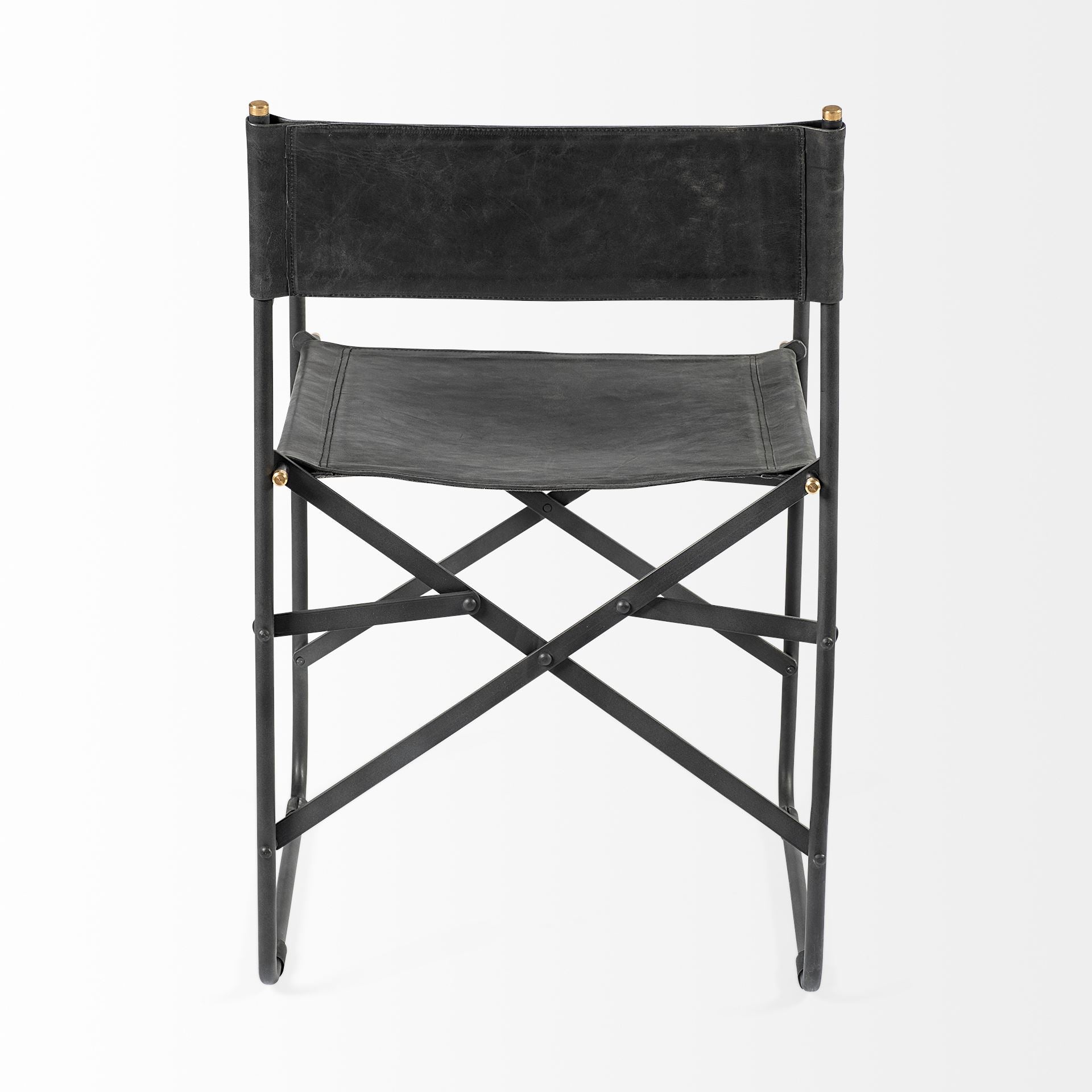Mercana Direttore 19.3" x 20" x 31" Metal Dining Chair