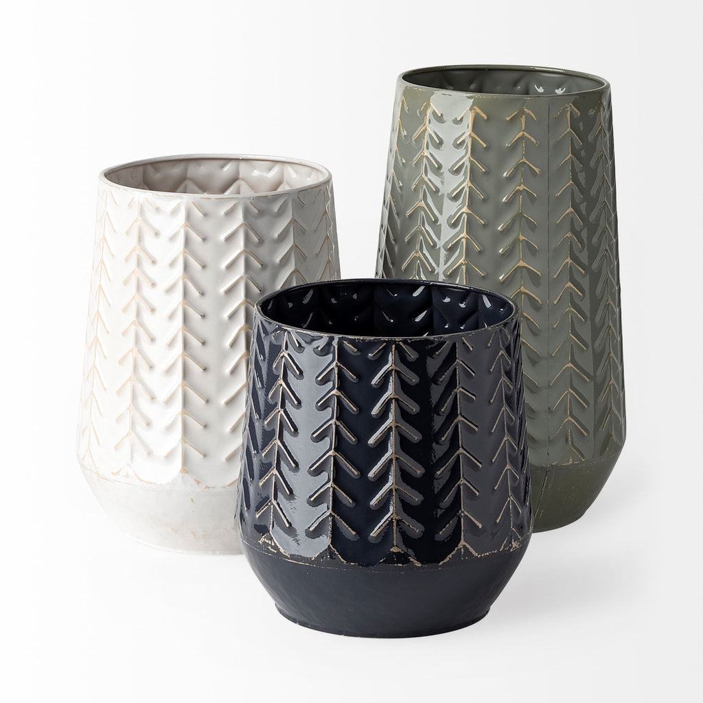 Mercana Gemma 7.1" x 7.1" x 11.4" Ceramic Vase