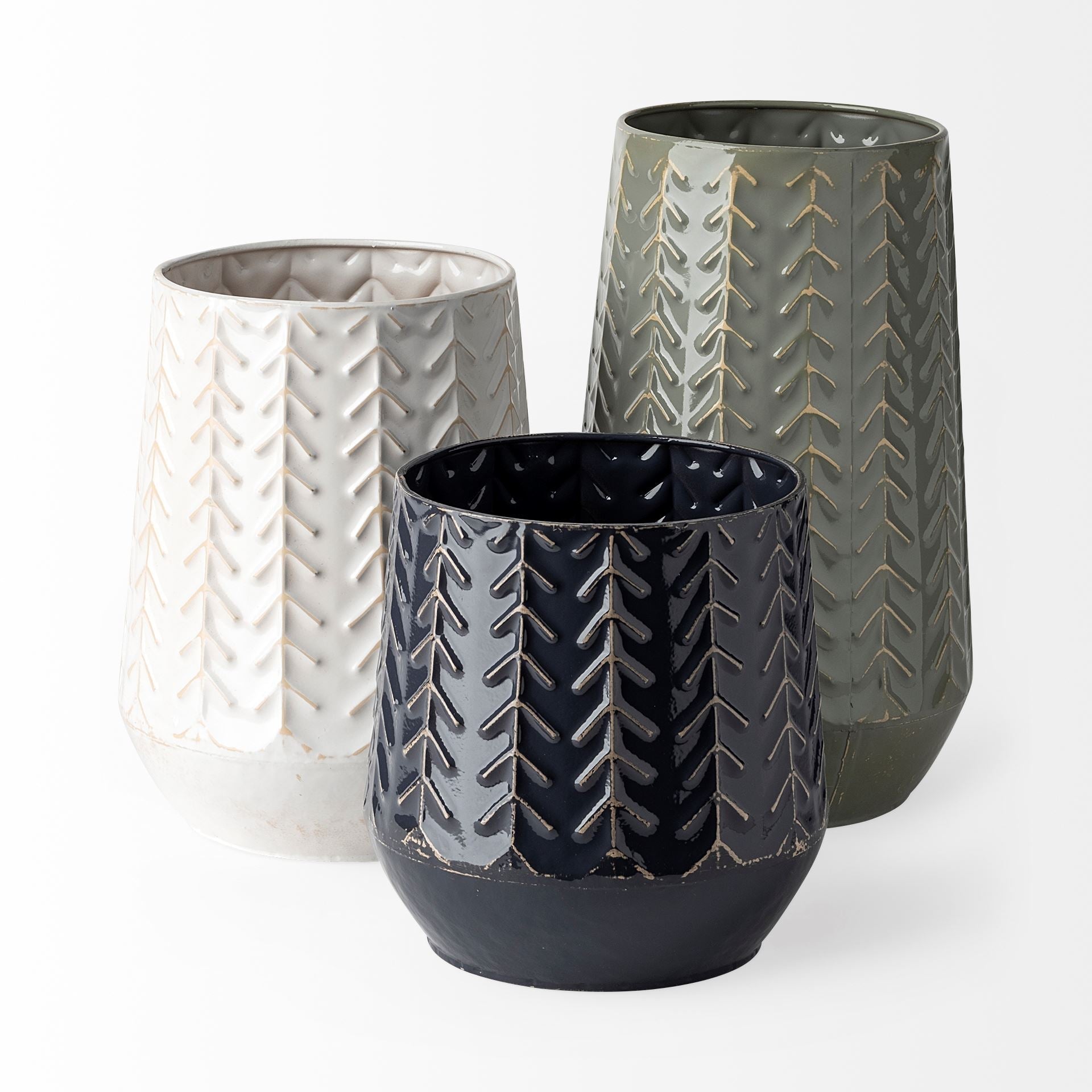 Mercana Gemma 7.1" x 7.1" x 11.4" Ceramic Vase