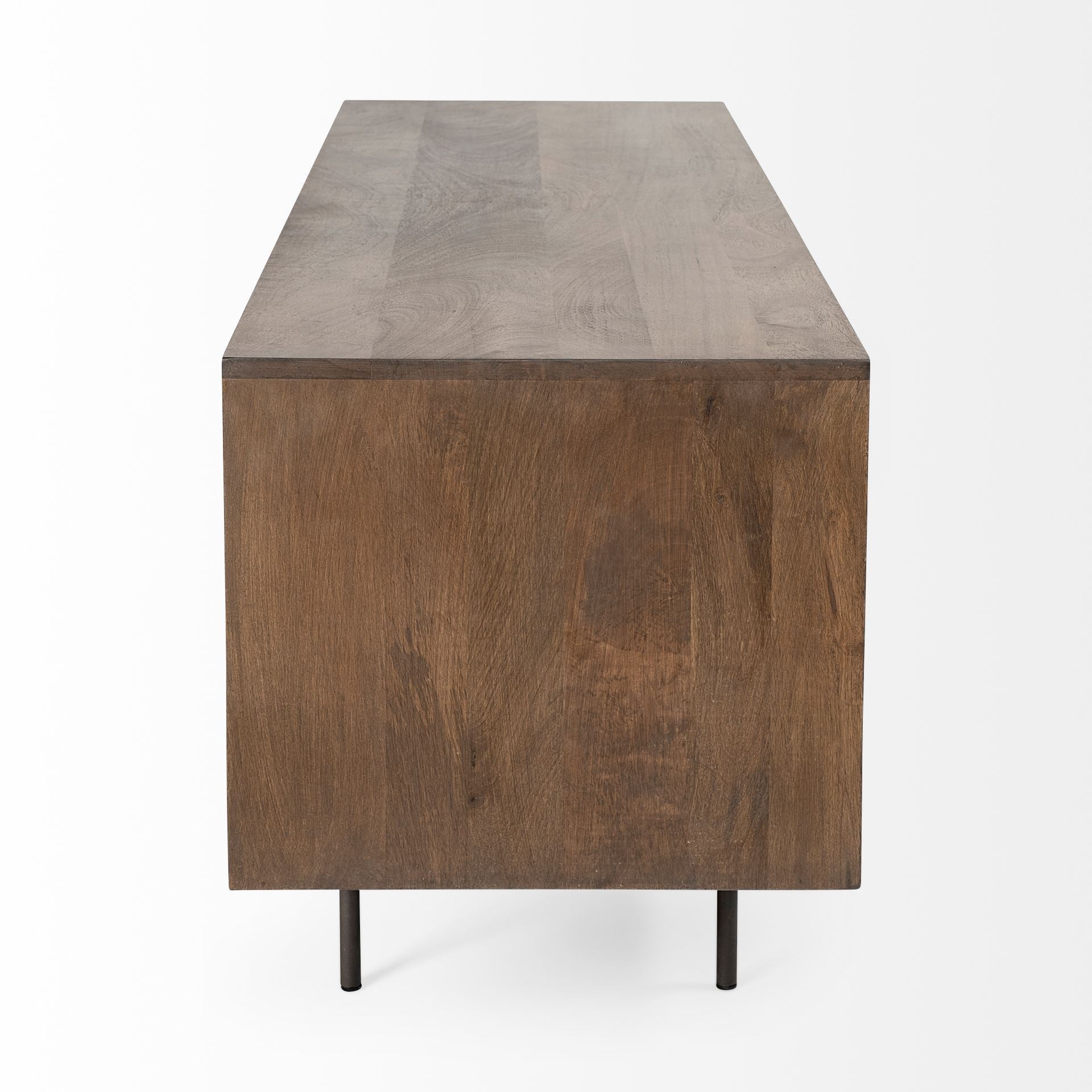 Mercana Grace 72" x 20.5" x 24.3" Solid Wood Media Unit