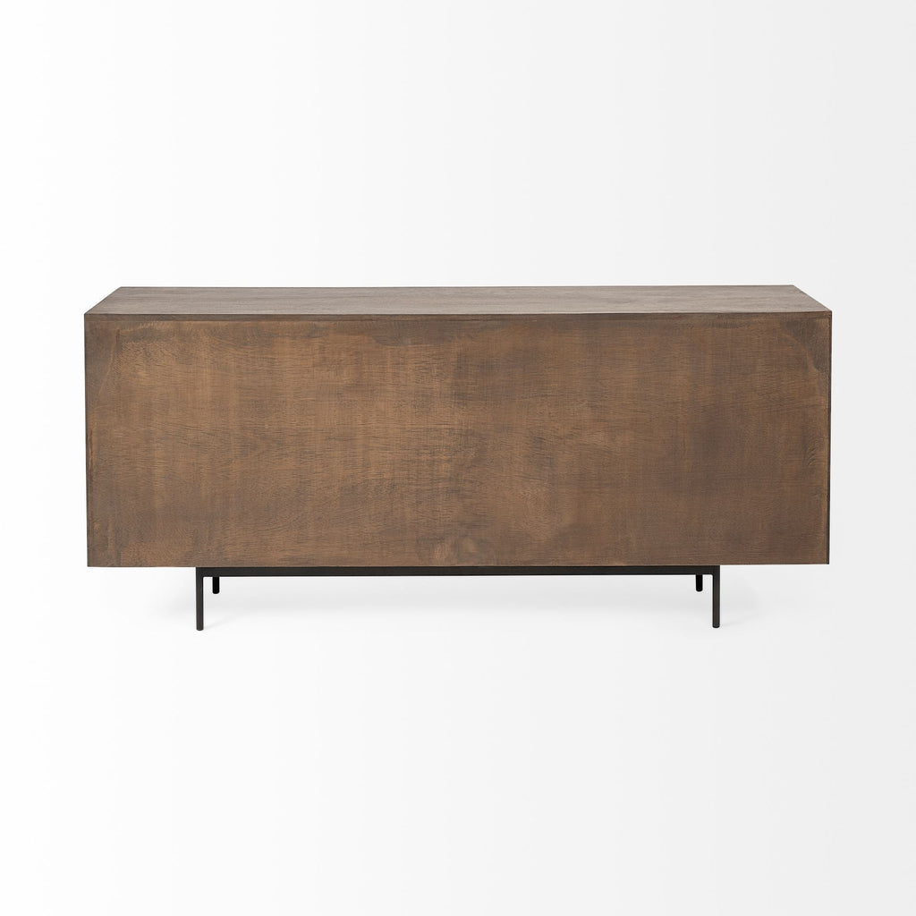Mercana Grace 70" x 18.5" x 31.3" Solid Wood Sideboard