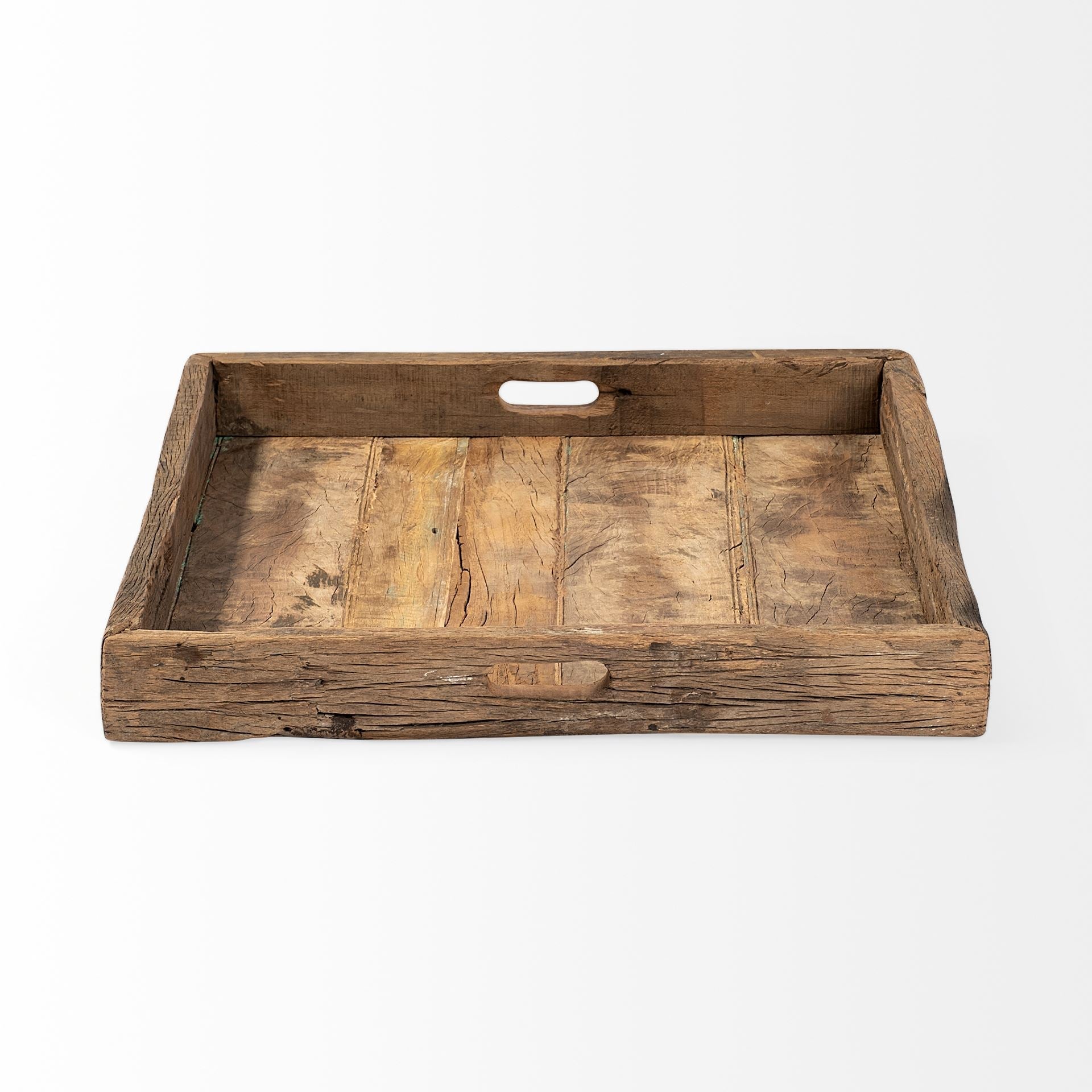 Mercana Carson 24" x 24" x 3" Solid + Manufactured Wood Tray