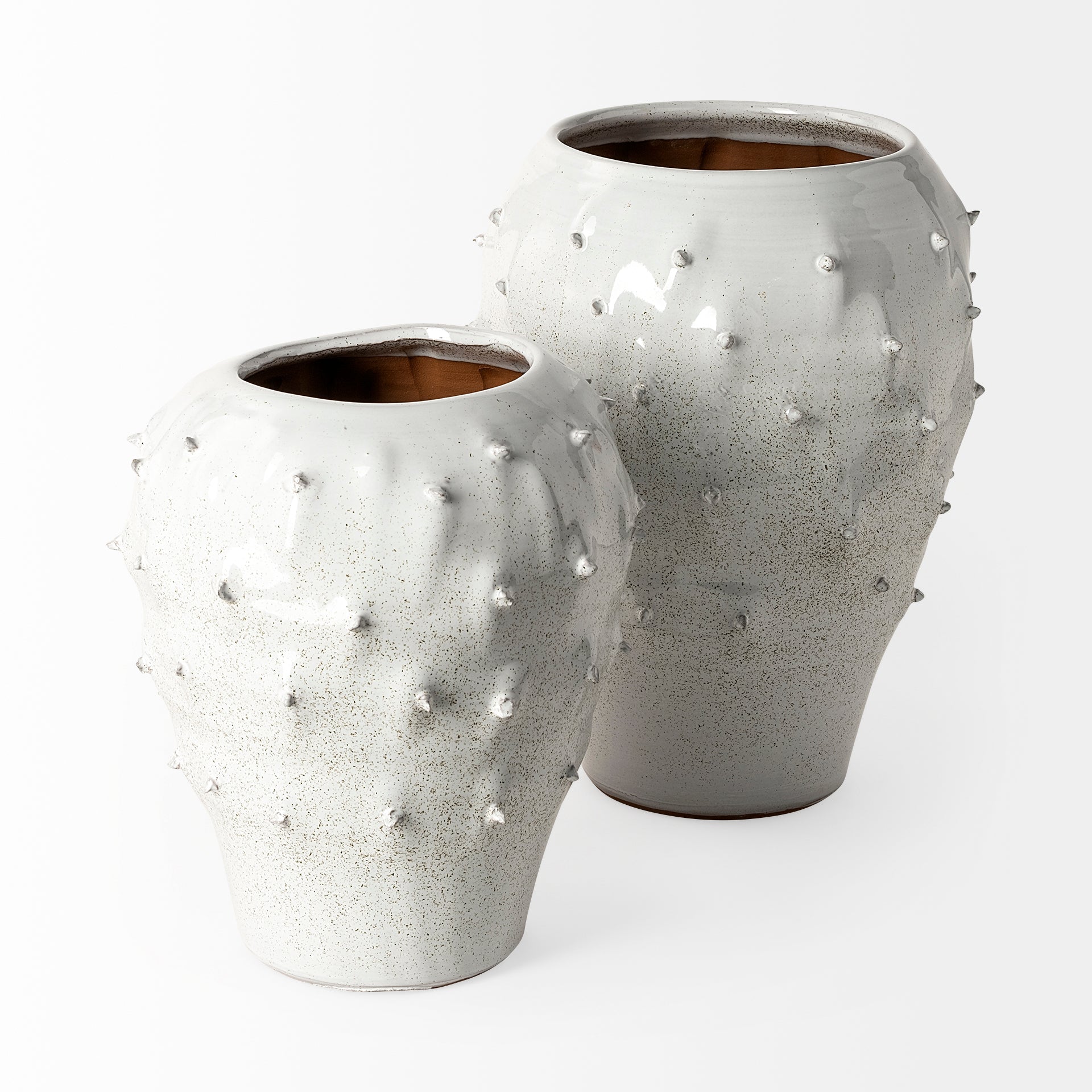 Mercana Julian 10" x 10" x 13.6" Ceramic Vase