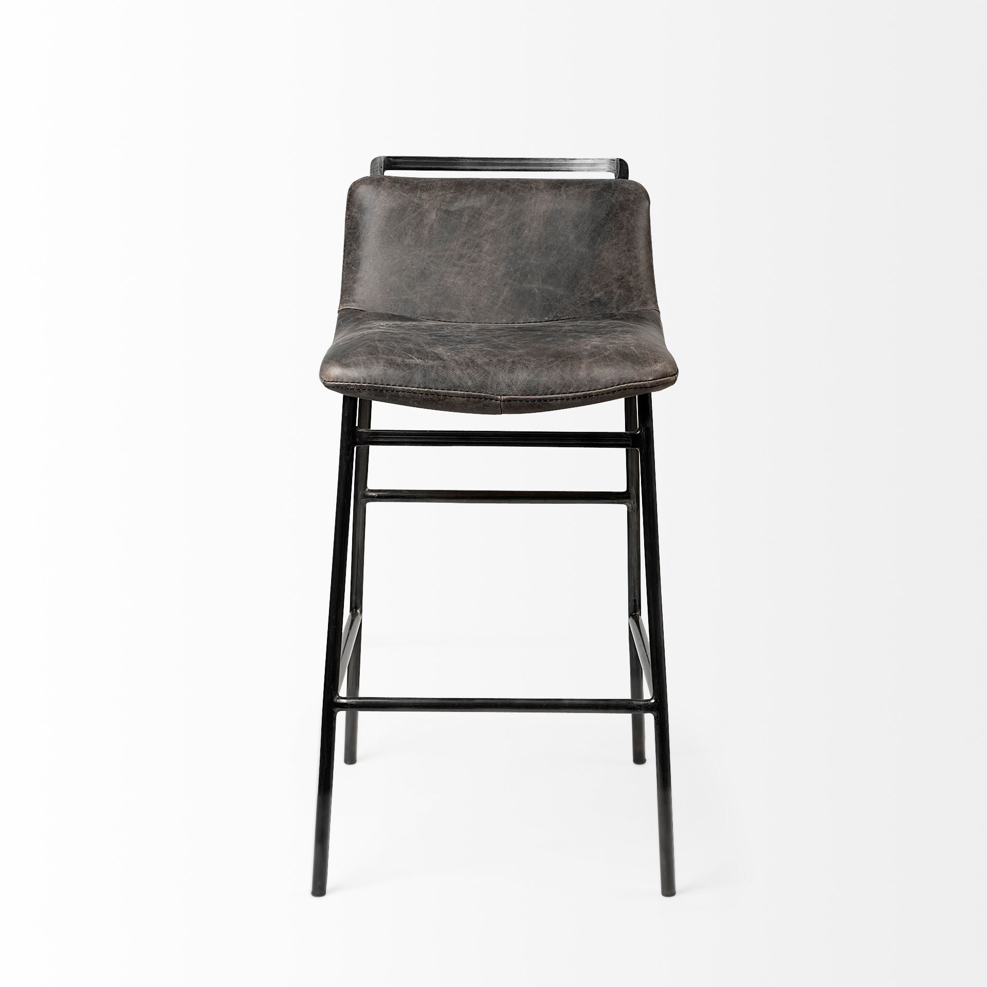 Mercana Kavalan 17.3" x 20.9" x 33.5" Metal Stool