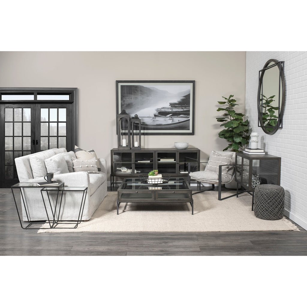 Mercana Denly 69" x 38.3" x 34.5" Polyester Love Seat