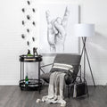 Mercana Leonidas 28.7" x 29.9" x 24" Fabric Side Chair