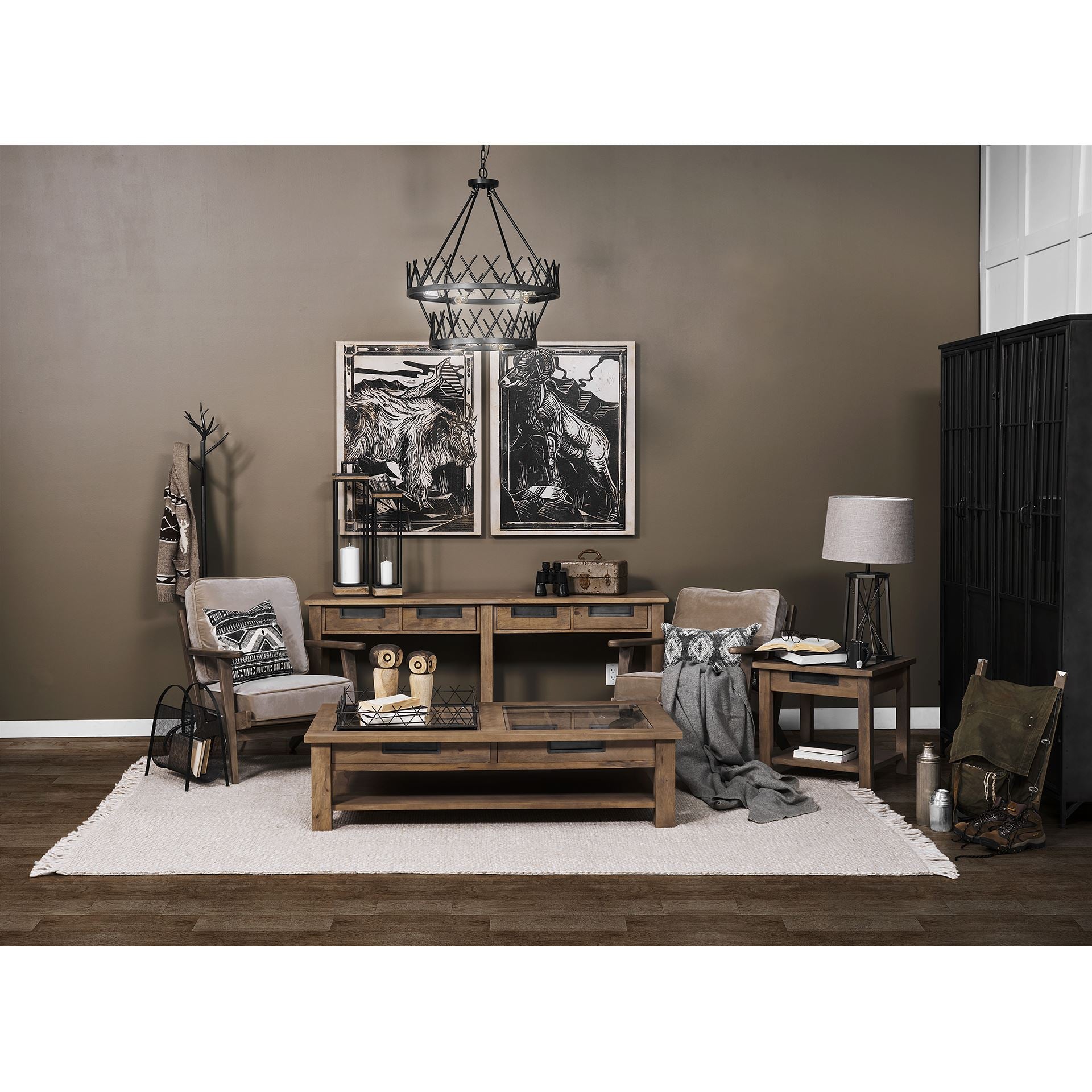 Mercana Raen 16" x 16" x 28.5" Table Lamp