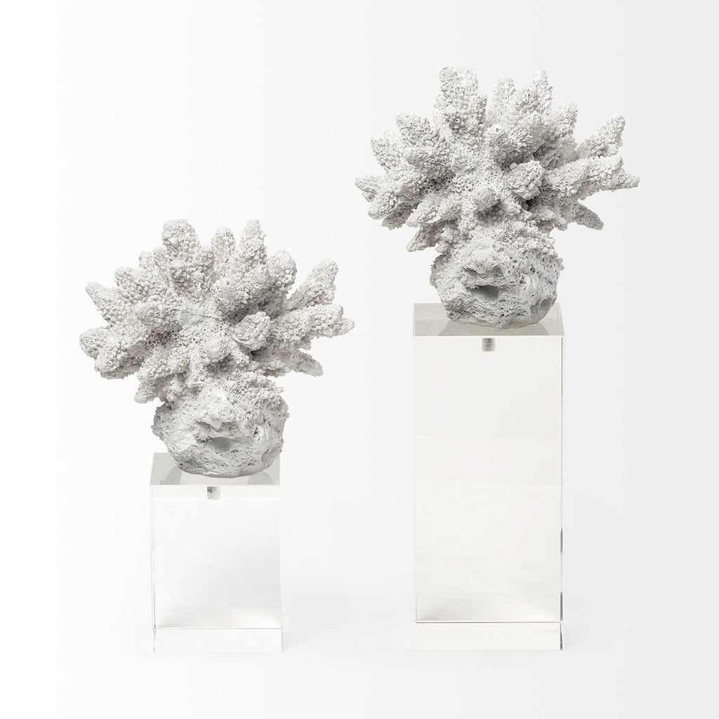 Mercana Isla 4.7" x 4.7" x 10.4" Resin Decorative Object