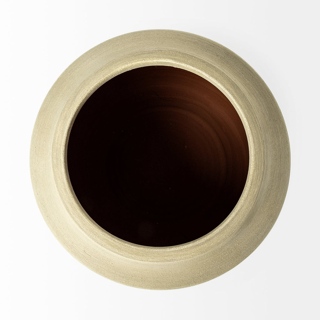 Mercana Sonnett 9.1" x 9.1" x 10.2" Ceramic Vase