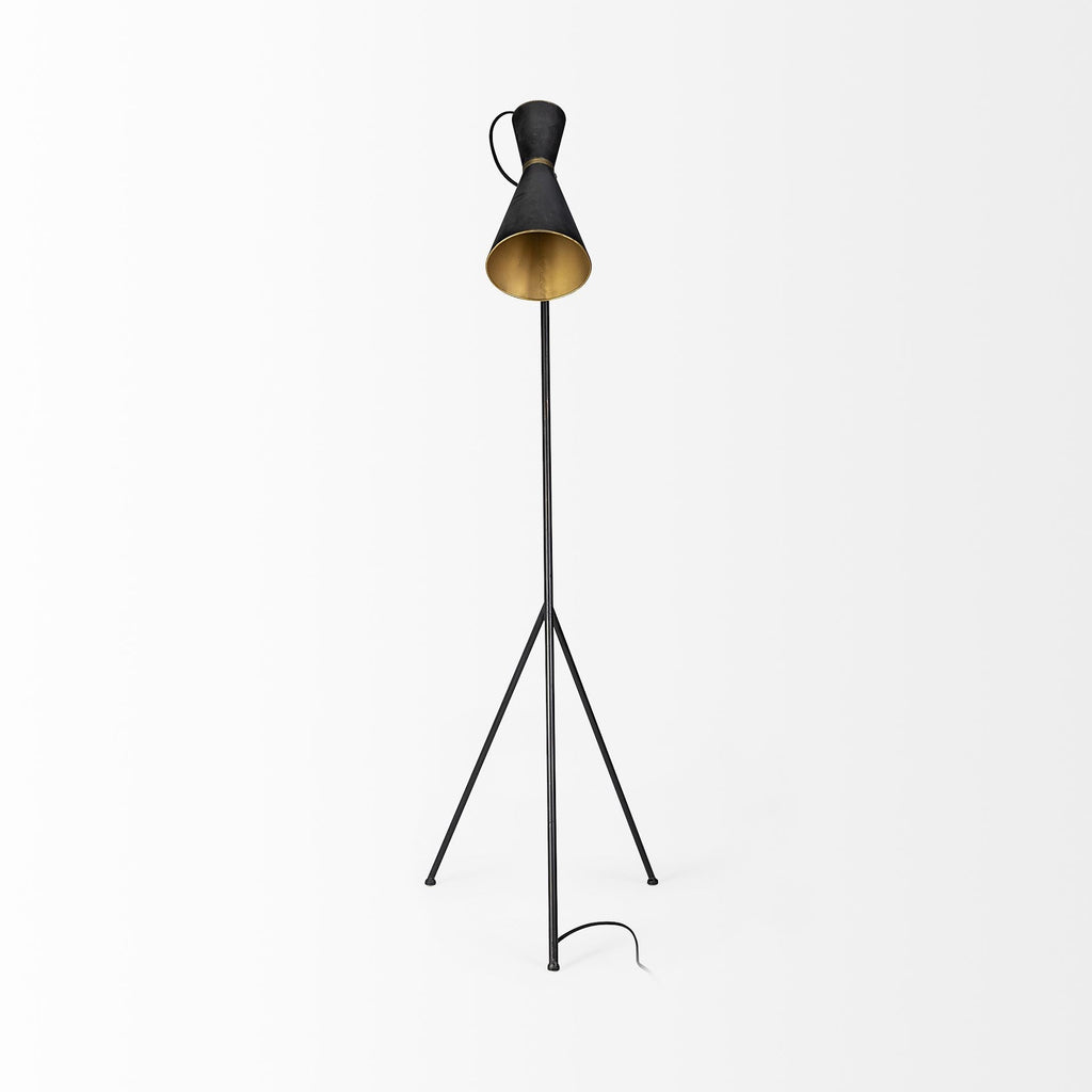 Mercana Eris 20.1" x 17.7" x 58.3" Metal Floor Lamp