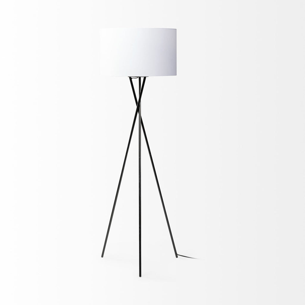 Mercana Ambrose 22" x 22" x 65.5" Metal Floor Lamp