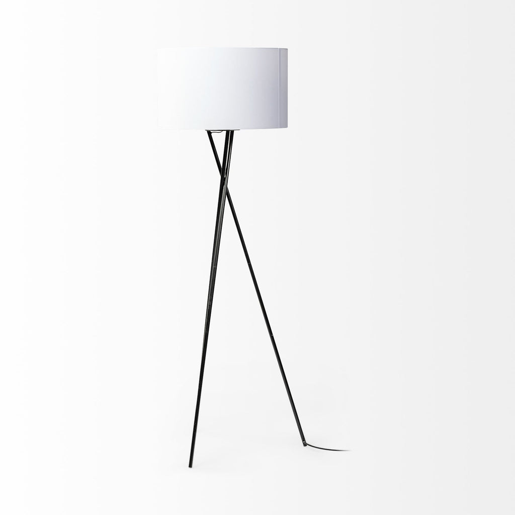 Mercana Ambrose 22" x 22" x 65.5" Metal Floor Lamp