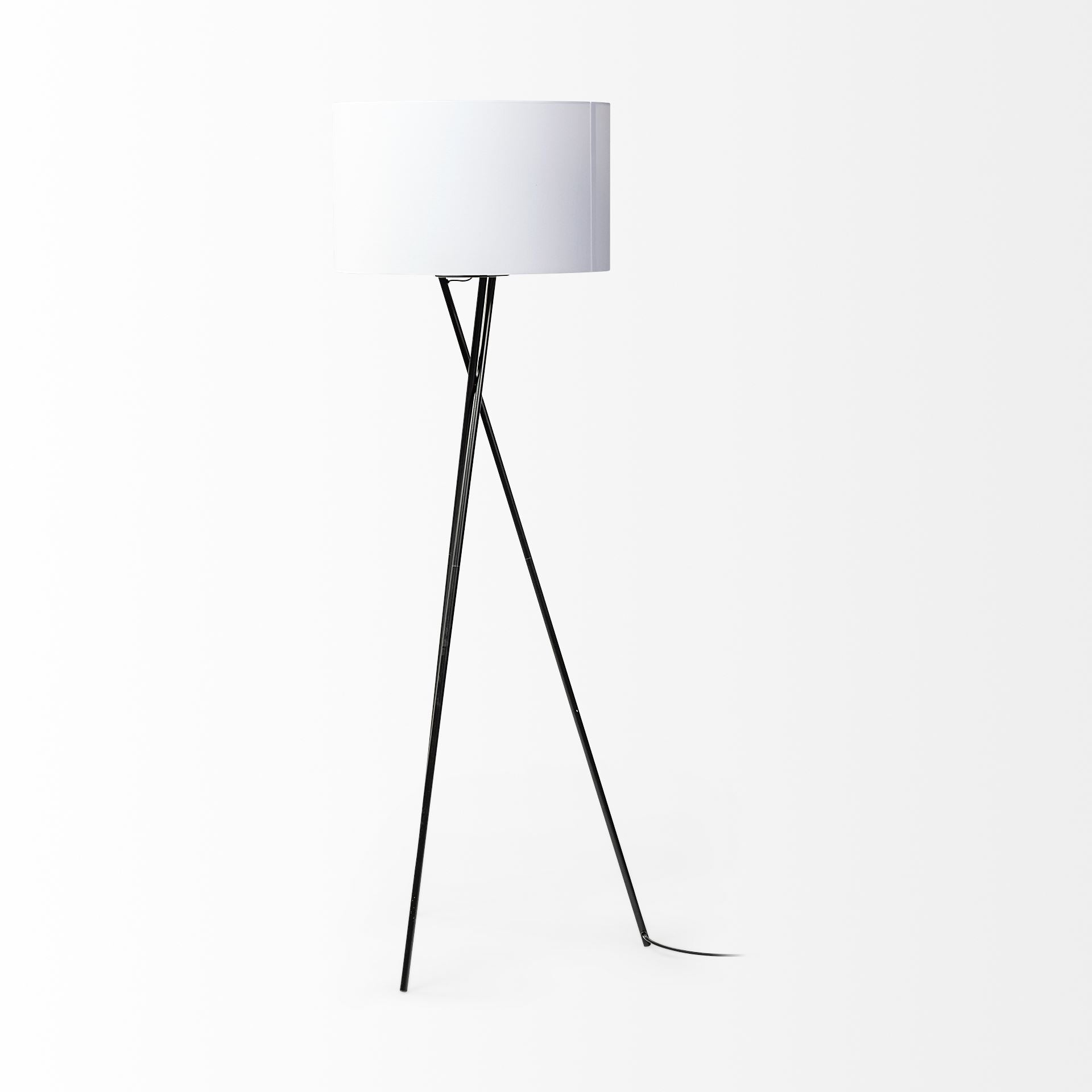 Mercana Ambrose 22" x 22" x 65.5" Metal Floor Lamp