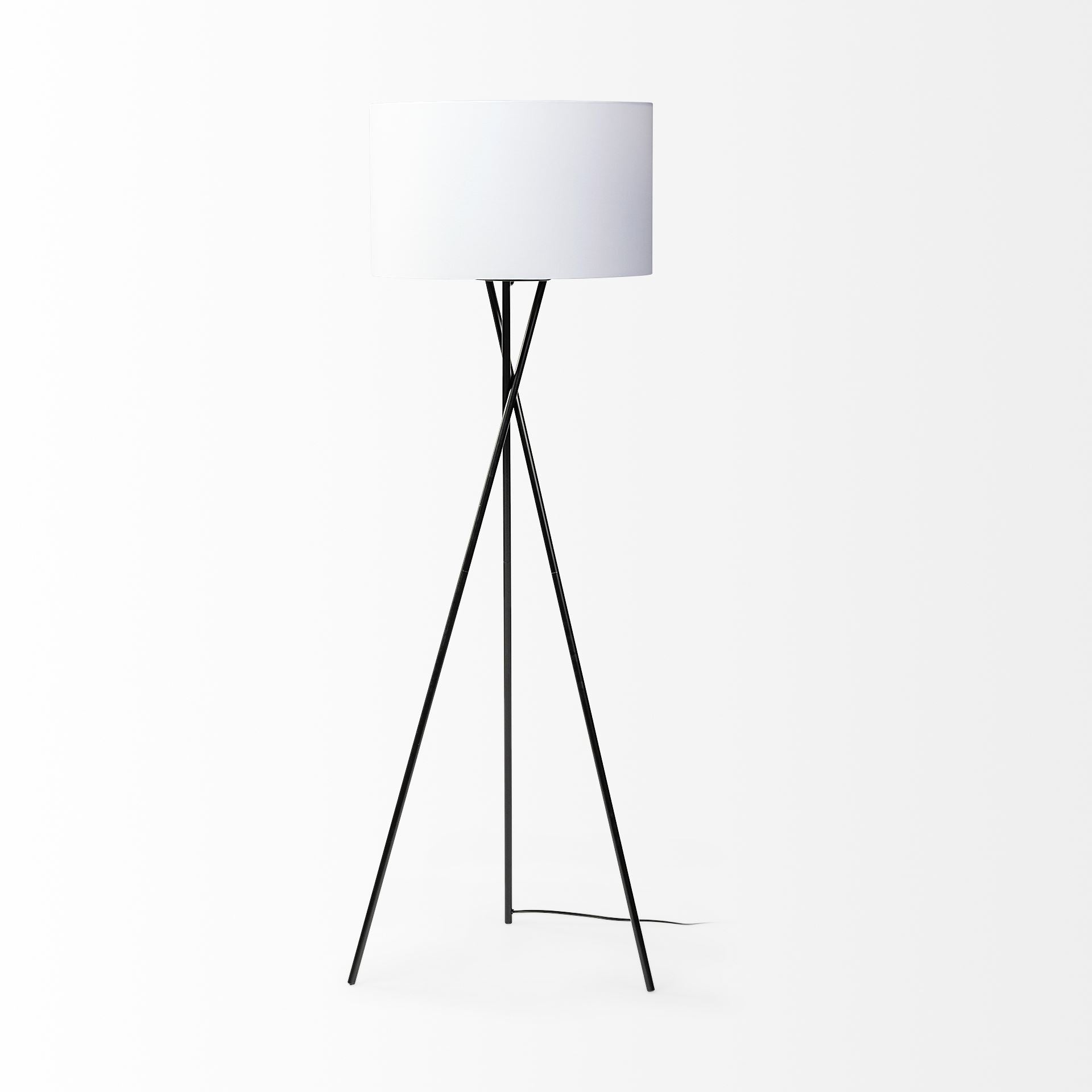 Mercana Ambrose 22" x 22" x 65.5" Metal Floor Lamp