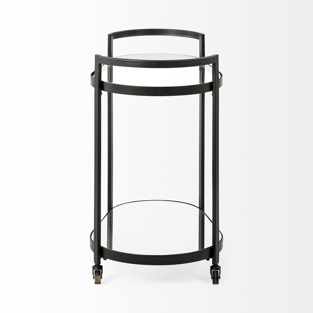Mercana Eleonore 25" x 16.1" x 28" Bar Cart