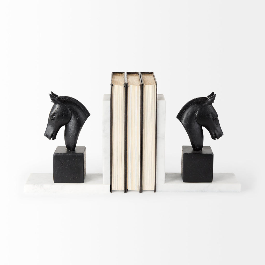 Mercana Hidalgo 14.4" x 3.1" x 8.3" Bookend