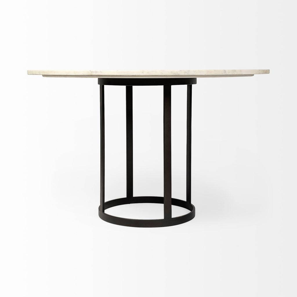 Mercana Tanner 48" x 48" x 30" Stone Dining Table