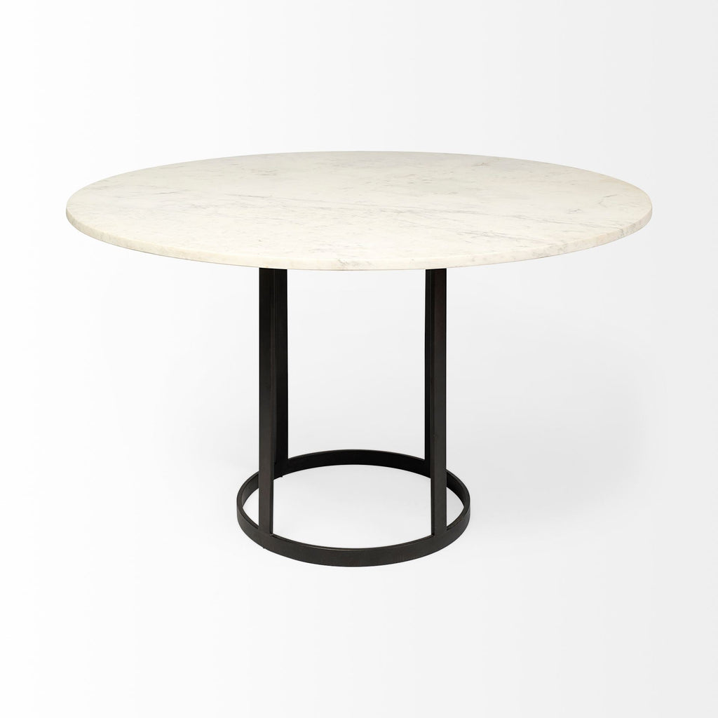 Mercana Tanner 48" x 48" x 30" Stone Dining Table