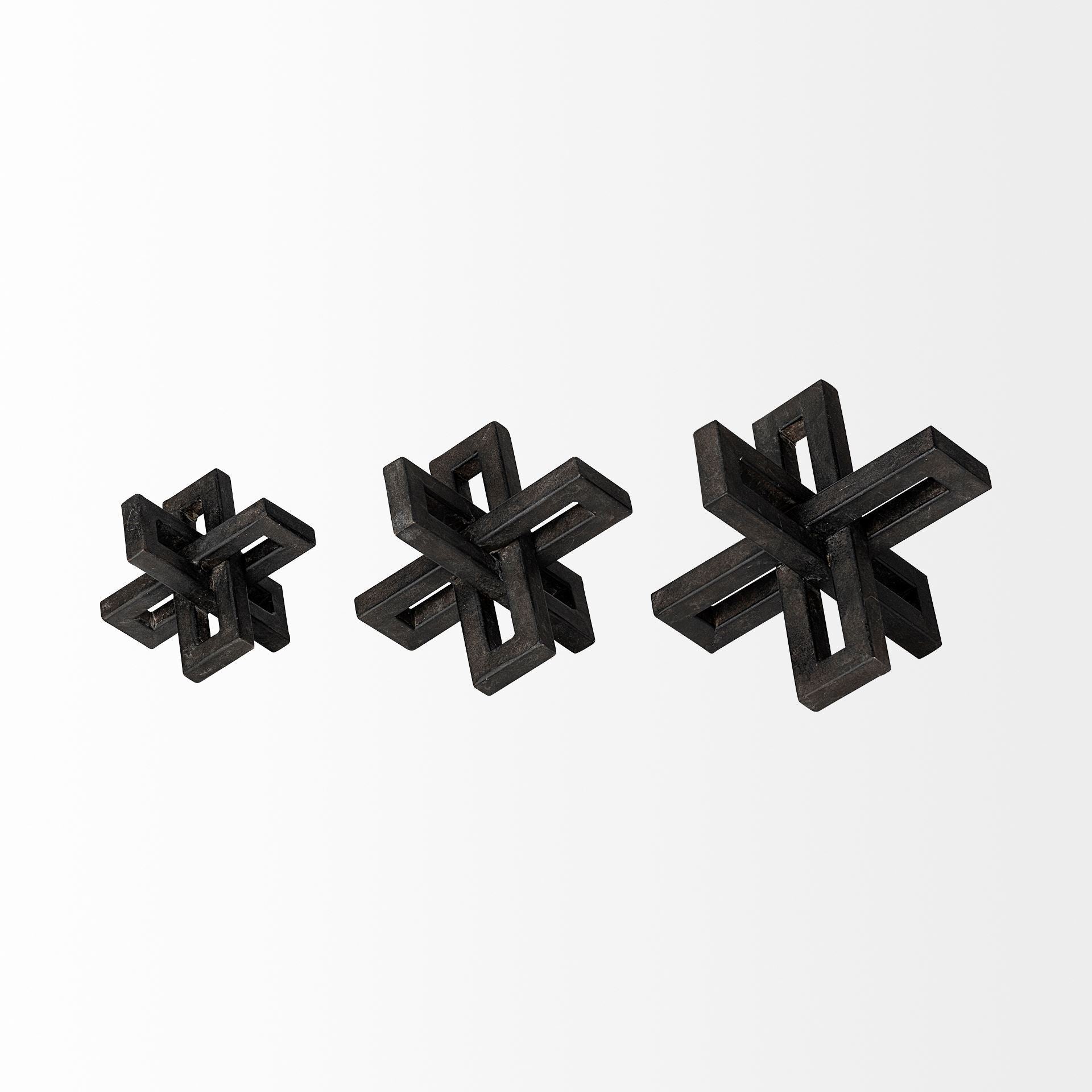 Mercana Aleph 4" x 4" x 4" Decorative Object