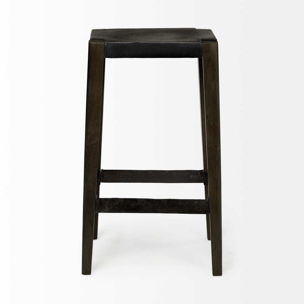 Mercana Nell 16" x 12" x 30" Wood Stool