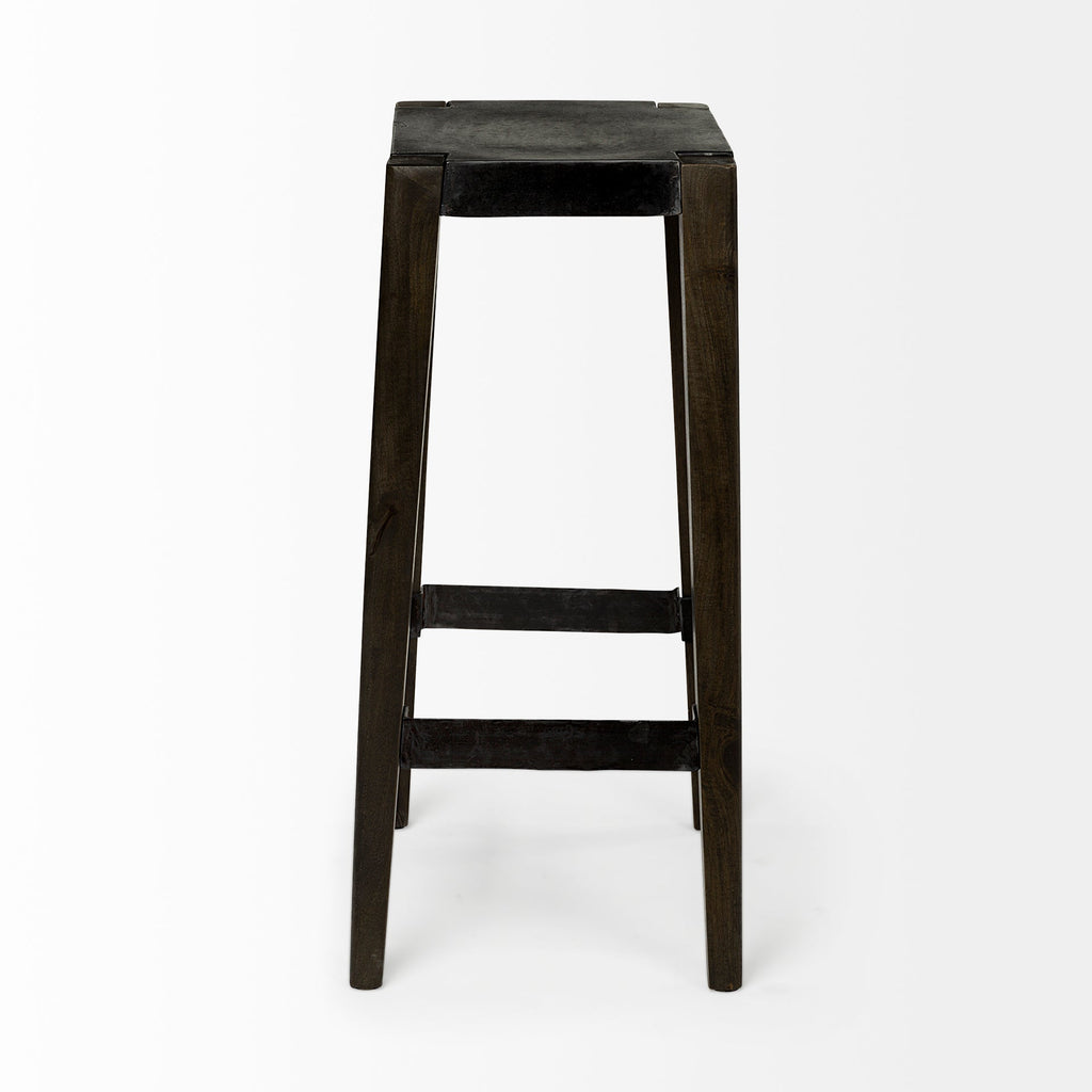 Mercana Nell 16" x 12" x 30" Wood Stool