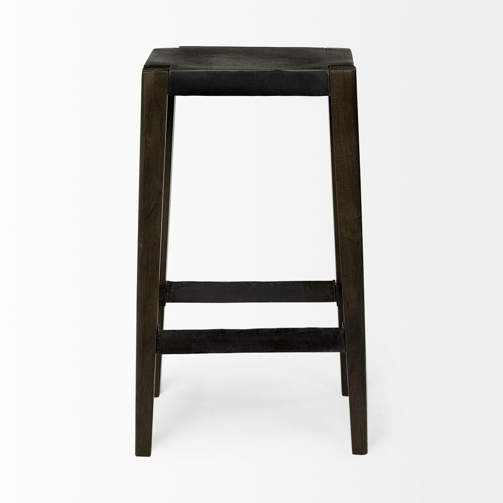 Mercana Nell 16" x 12" x 30" Wood Stool