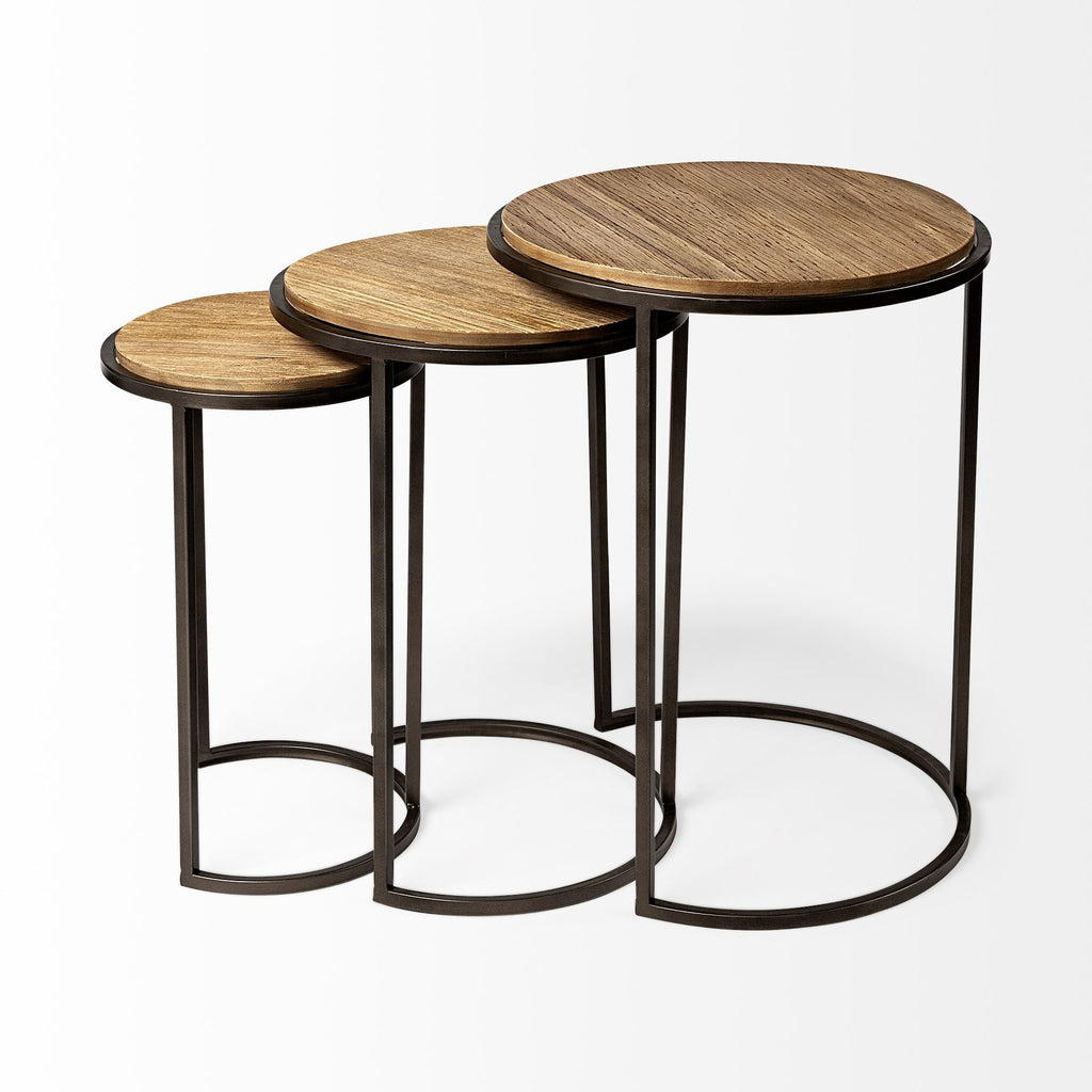Mercana Glover 20.1" x 20.1" x 26.4" Side Table