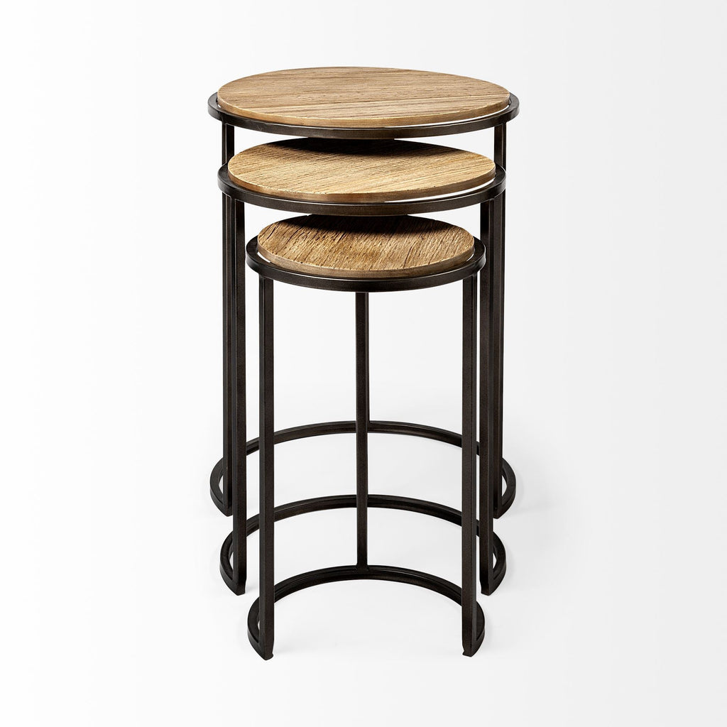 Mercana Glover 20.1" x 20.1" x 26.4" Side Table