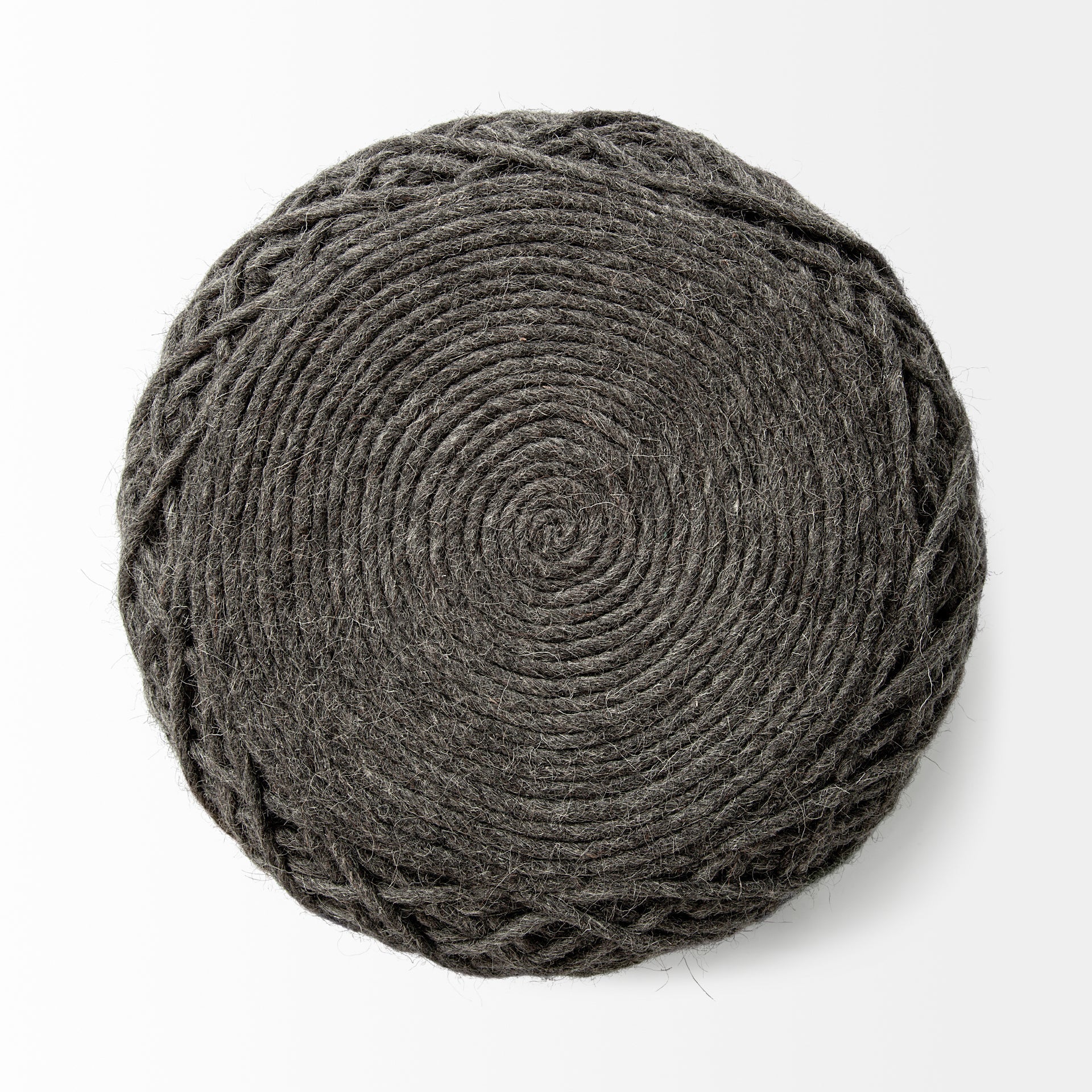 Mercana Allium 15.8" x 15.8" x 17.8" Fabric Pouf