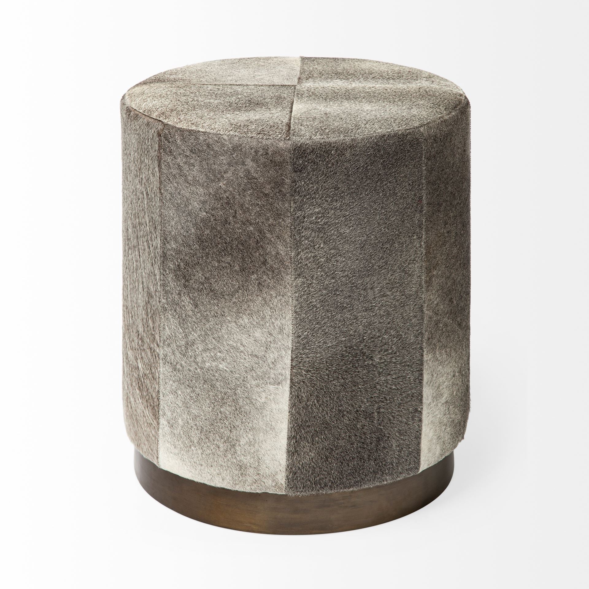 Mercana Zahavi 20" x 20" x 24" Leather Ottoman