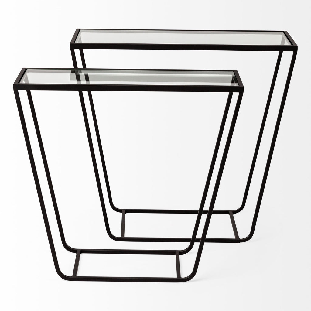 Mercana Arya 23.6" x 9.8" x 21.7" Side Table