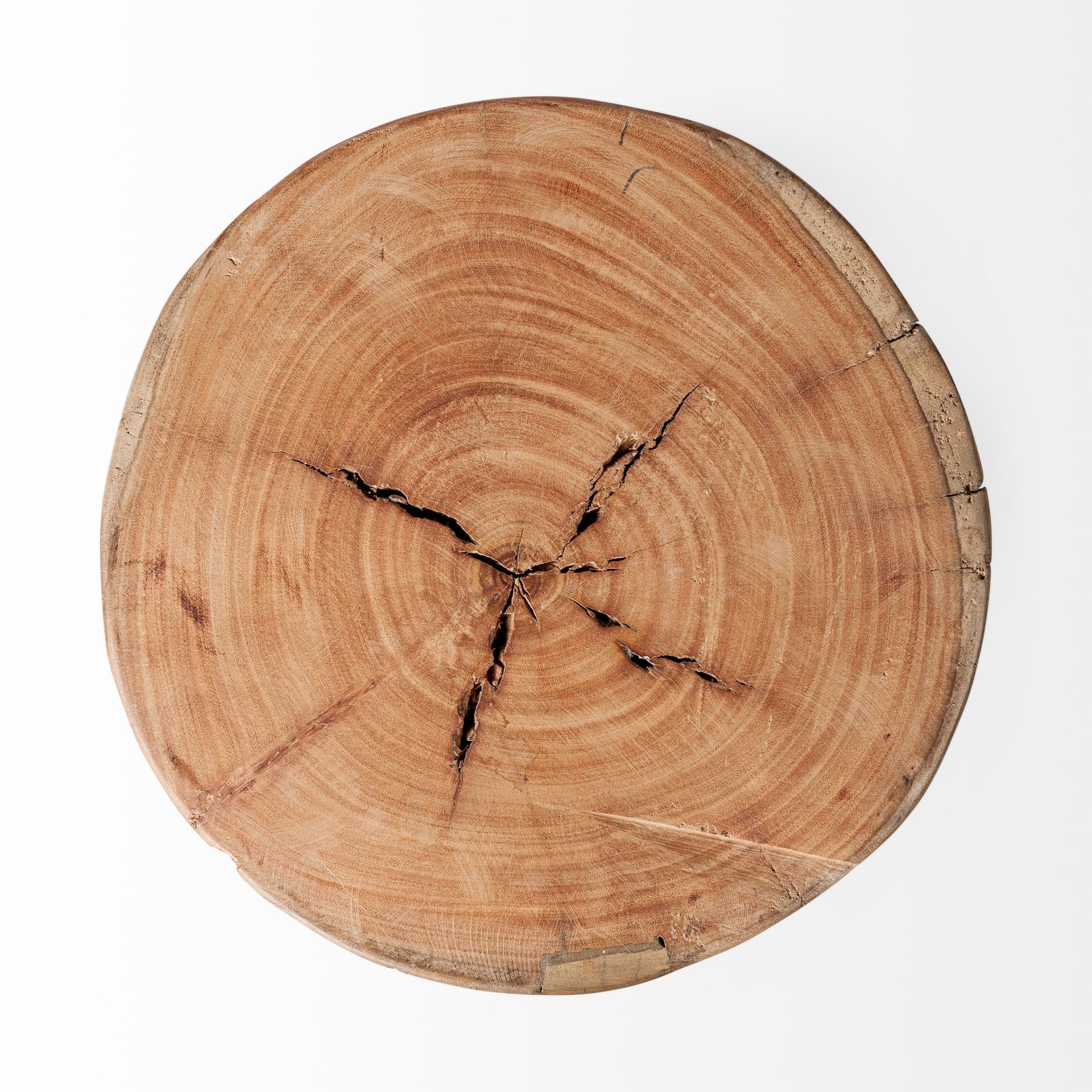 Mercana Asco 13" x 13" x 15" Solid Wood Stool
