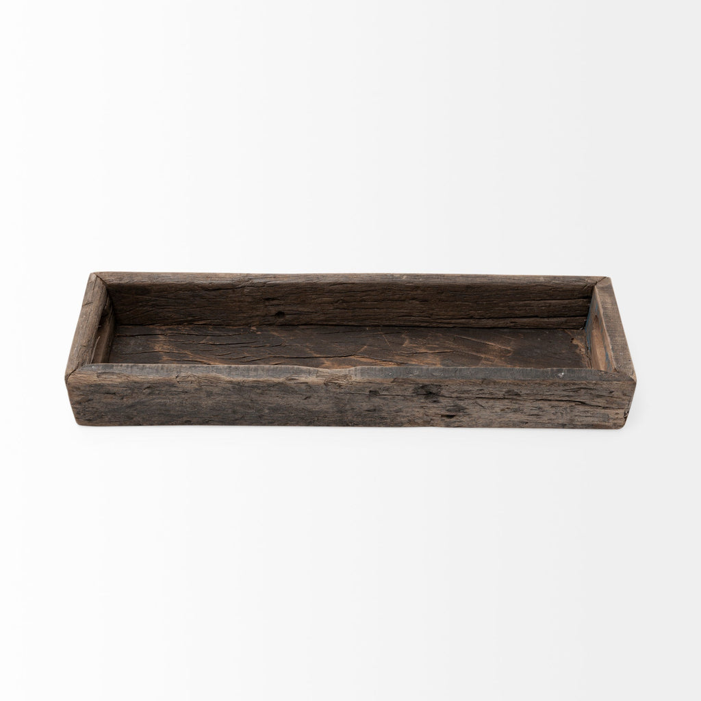 Mercana Vernon 24" x 7" x 3" Wood Tray