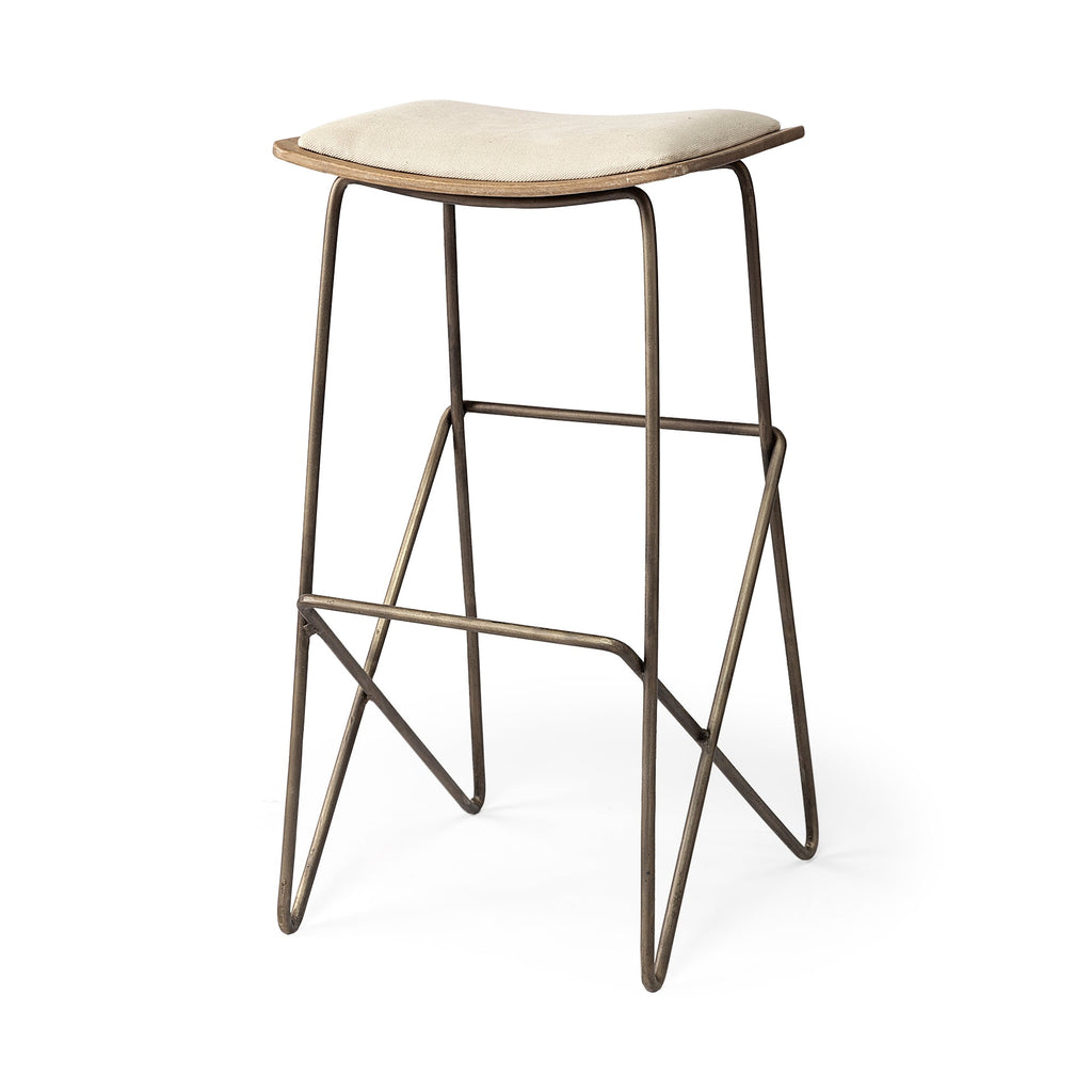 Mercana Katniss 16" x 16" x 30" Metal Stool