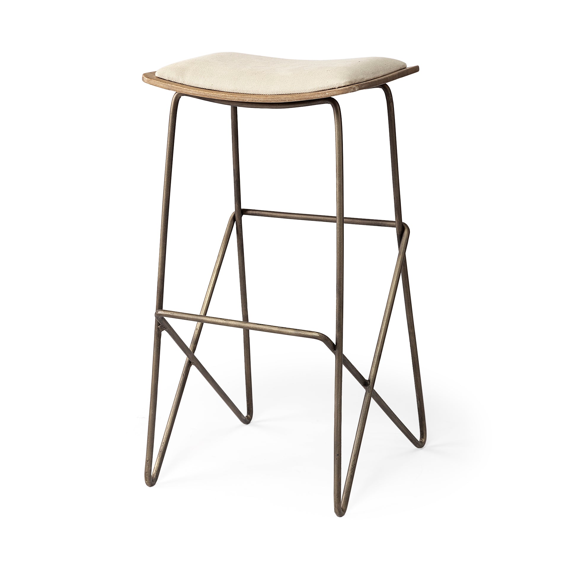 Mercana Katniss 16" x 16" x 30" Metal Stool