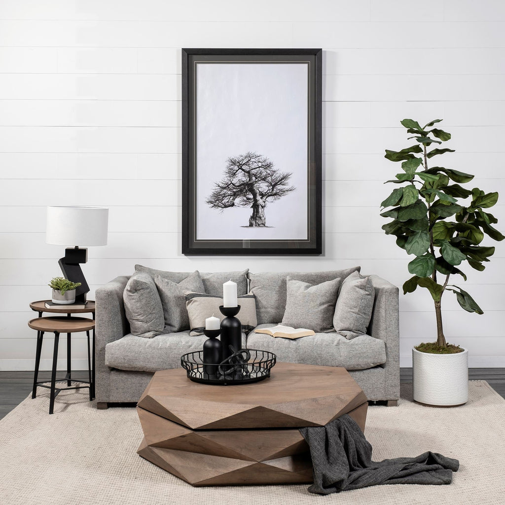 Mercana Helios 20" x 20" x 24" Metal Side Table