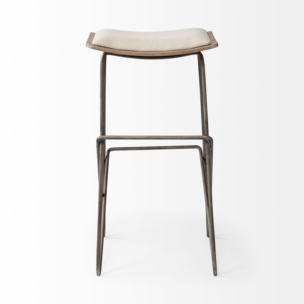 Mercana Katniss 16" x 16" x 30" Metal Stool