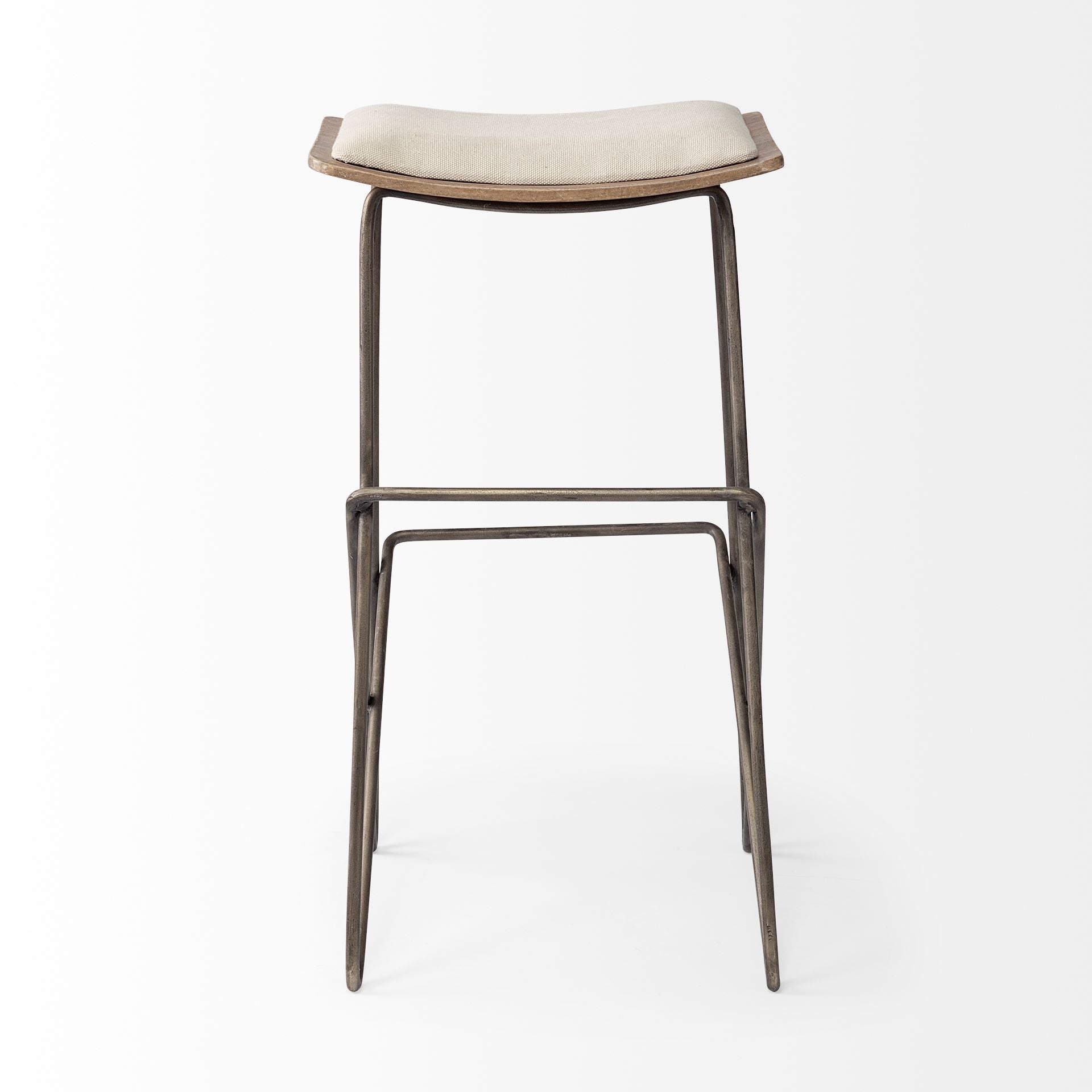 Mercana Katniss 16" x 16" x 30" Metal Stool