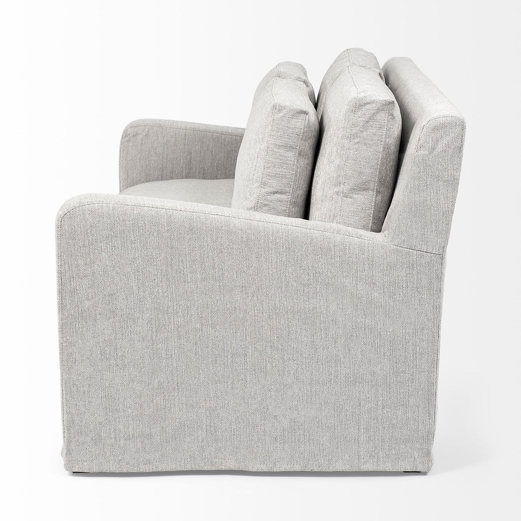 Mercana Denly 69" x 38.3" x 34.5" Polyester Love Seat