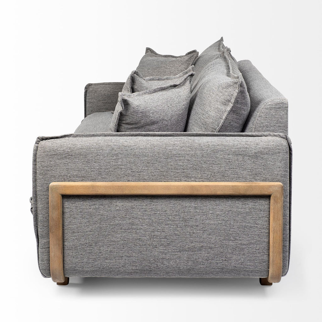 Mercana Roy 83.9" x 40.9" x 32.9" Polyester Standard Sofa