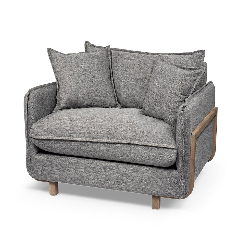 Mercana Roy 43.3" x 41.7" x 33.1" Arm Chair