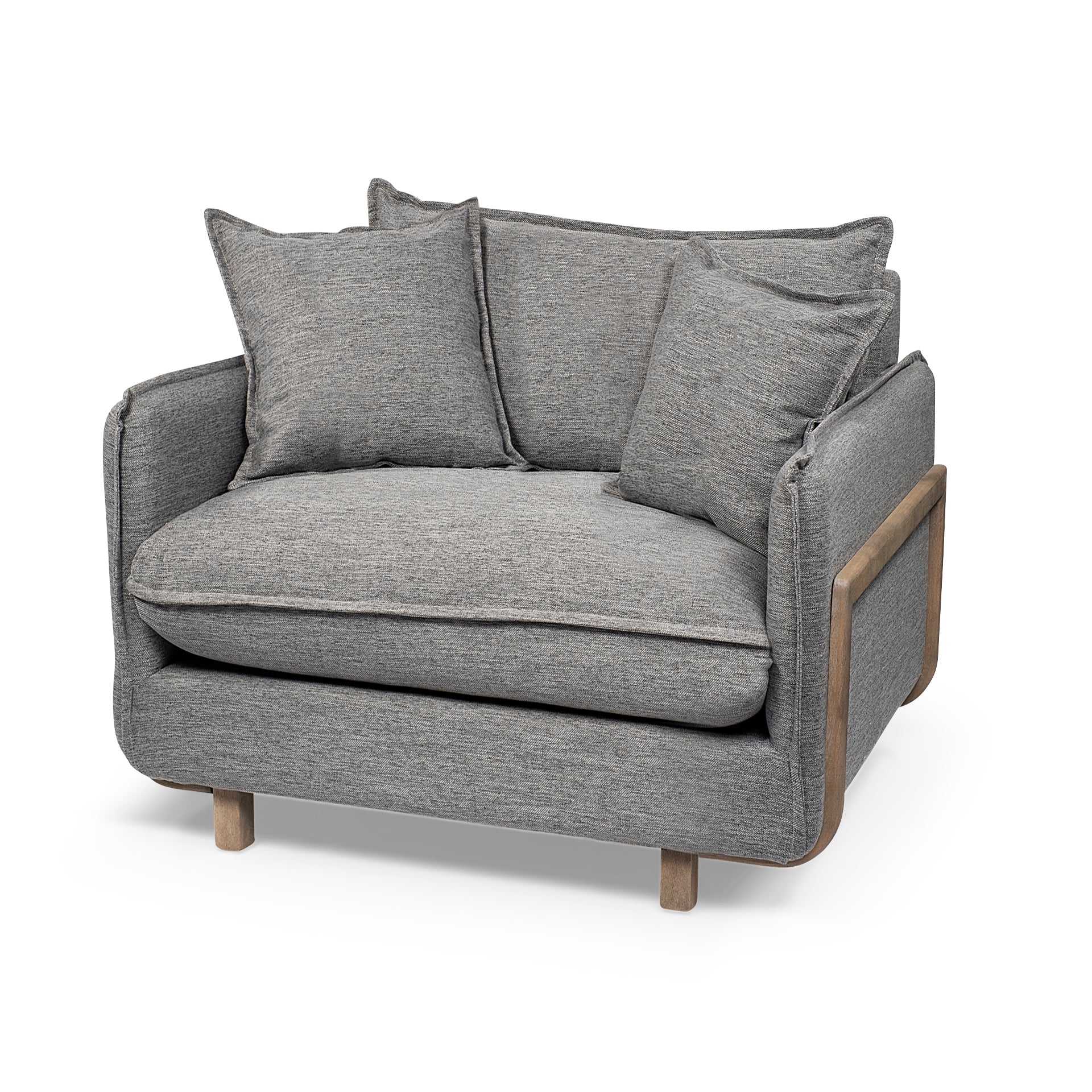 Mercana Roy 43.3" x 41.7" x 33.1" Arm Chair