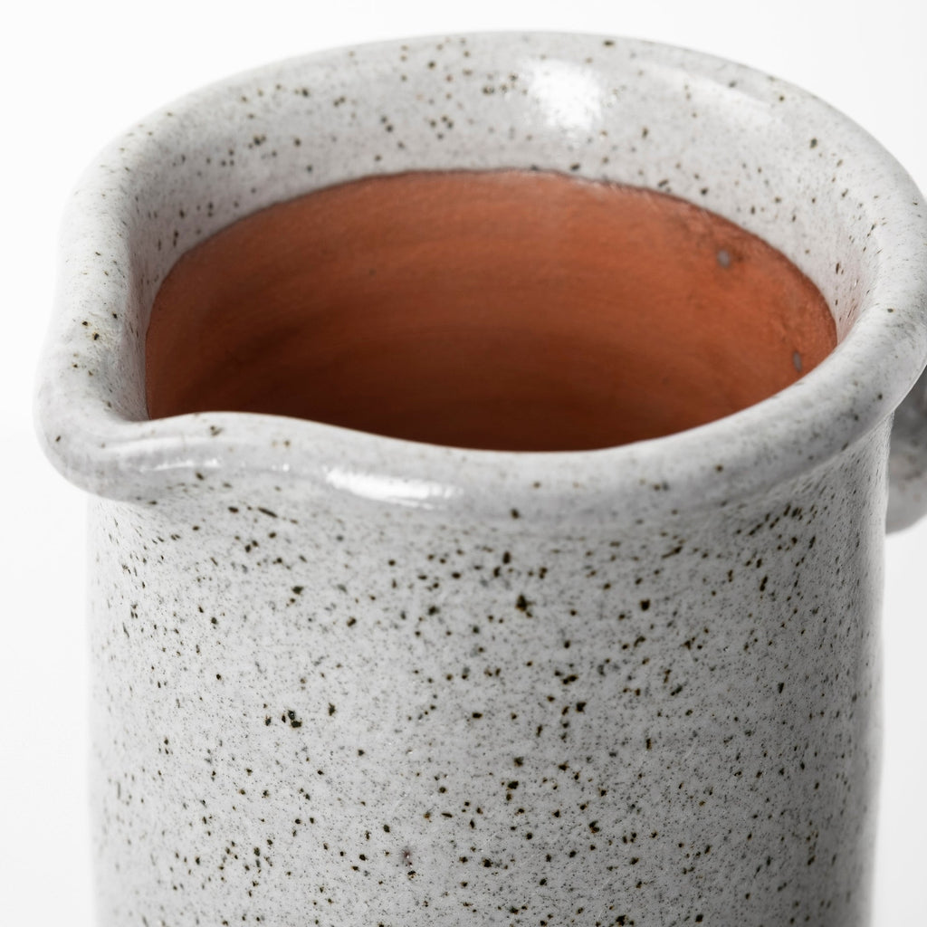 Mercana Frieda 5.3" x 3.7" x 8.9" Ceramic Jug Vase