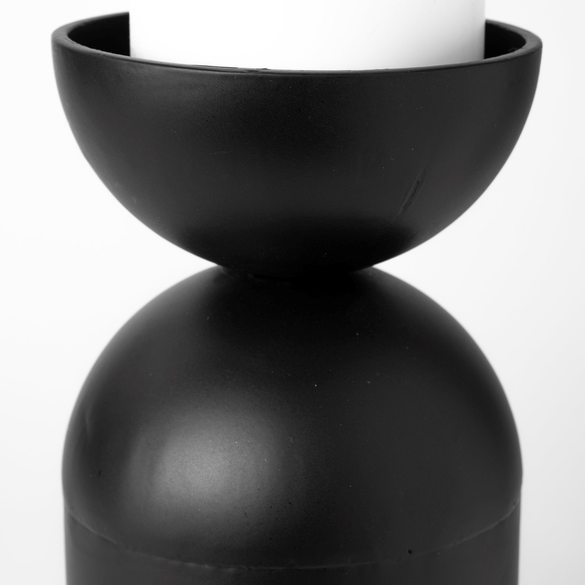 Mercana Alex 4.1" x 4.1" x 9.3" Metal Candle Holder